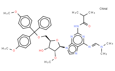 869354-79-0 | 2-AMINO-5'-O-(DMT)-N6-(DMF)-N2-(ISOBUTYRYL)-2'-O-METHYLADENOSINE