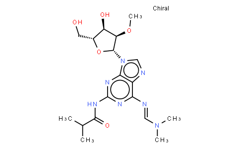 869354-83-6 | 2-AMINO-N6-(DIMETHYLAMINOMETHYLIDENE)-N2-ISOBUTYRYL-2'-O-METHYLADENOSINE