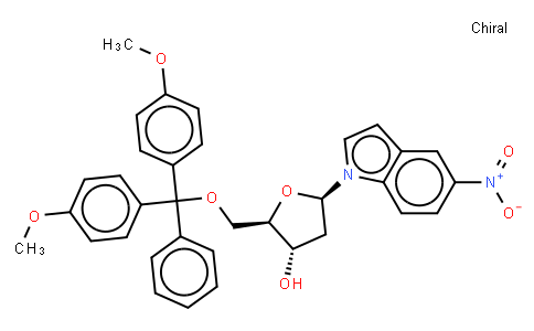 110883 | 869355-18-0 | 1-(5'-O-DMT-BETA-D-2-DEOXYRIBOFURANOSYL)-5-NITROINDOLE