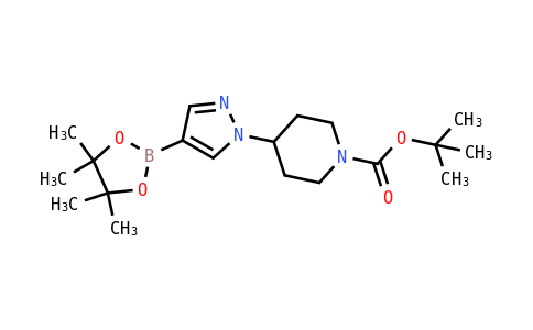 877399-74-1 | tert-Butyl 4-[4-(4,4,5,5-tetramethyl-1,3,2-dioxaborolan-2-yl)-1H-pyrazol-1-yl]piperidine-1-carboxylate