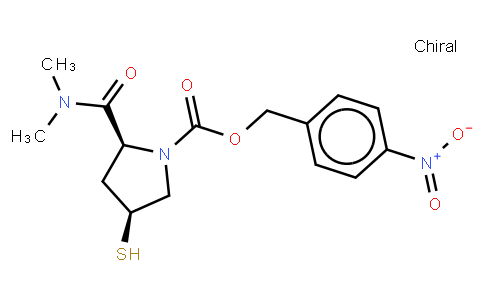 134546 | 96034-64-9 | (2S,4S)-2-(DIMETHYLAMINOCARBONYL)-4-MERCAPTO-1-(P-NITROBENZYLOXYCARBONYL)-1-PYRROLIDINE