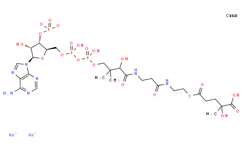 103476-21-7 | D,L-3-Hydroxy-3-methylglutaryl Coenzyme A trisodium salt