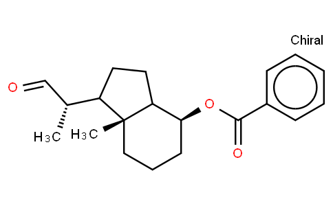 66774-71-8 | Benzoic acid 7R-methyl-1-(1S-methyl-2-oxo-ethyl)-octahydro-inden-4S-yl ester