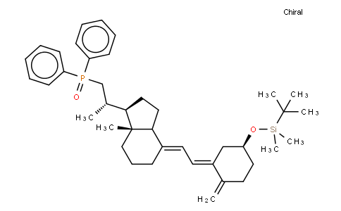 BB10099 | 344798-27-2 | tert-Butyl-[3S-(2-{1R-[2-(diphenyl-phosphinoyl)-1S-methyl-ethyl]-7R-methyl-octahydro-inden-4-ylidene}-ethylidene)-
4-methylene-cyclohexyloxy]-dimethyl-silane