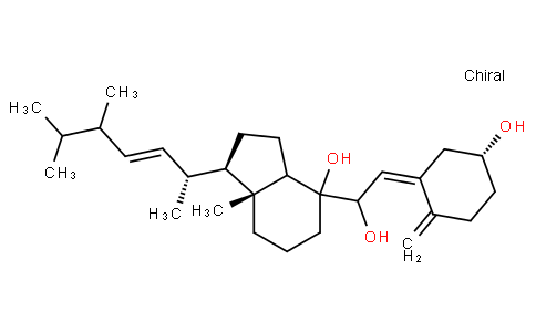 84985-78-4 | 4-[1-Hydroxy-2-(5-hydroxy-2-methylene-cyclohexylidene)-ethyl]-7R-methyl-1R-(1R,4,5-trimethyl-hex-2-enyl)-octahydro-inden-4-ol
