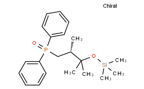 1217835-38-5 | [3-(Diphenyl-phosphinoyl)-1,1,2R-trimethyl-propoxy]-trimethyl-silane