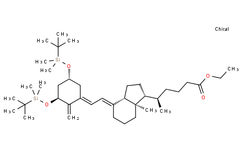 169900-32-7 | (R)-ethyl 5-((1R,3aS, 7aR,E)-4-((E)-2-((3S,5R)-3,5-bis(( tert-butyldiMethylsilyl)oxy)-2-Methylenecyclohexylidene)ethylidene)-7a-Methyloctahydro-1H-inden-1-yl)hexanoate