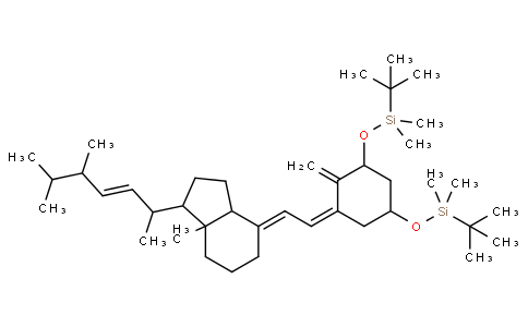 184851-16-9 | 4-{2-[3,5-Bis-(tert-butyl-dimethyl-silanyloxy)-2-methylene-cyclohexylidene]-ethylidene}-7a-methyl-1-(1,4,5-trimethyl-hex-2-enyl)-octah
ydro-indene