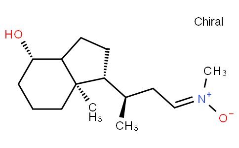 1314402-55-5 | (3R)-3-[(1R,4S,7aR)-4-hydroxy-7a-methyl-1,2,3,3a,4,5,6,7-octahydroinden-1-yl]-N-methyl-butan-1-imine oxide