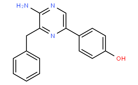 37156-84-6 | 2-Amino-3-benzyl-5-(4-hydroxyphenyl)pyrazine