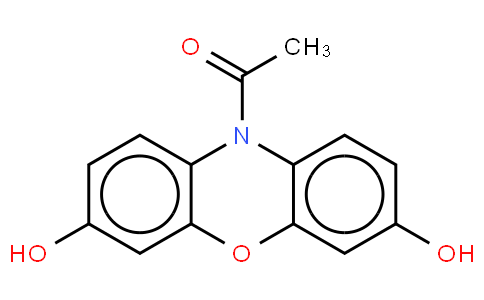 BB10265 | 119171-73-2 | ADHP [10-Acetyl-3,7-dihydroxyphenoxazine], [Known as Amplex Red®, TM of Molecular probes]