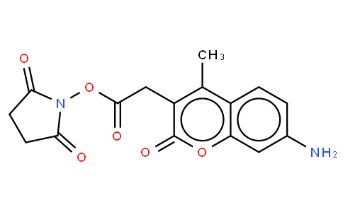 113721-87-2 | AMCA, SE [7-Amino-4-methyl-3-coumarinacetic acid N-succinimidyl ester]