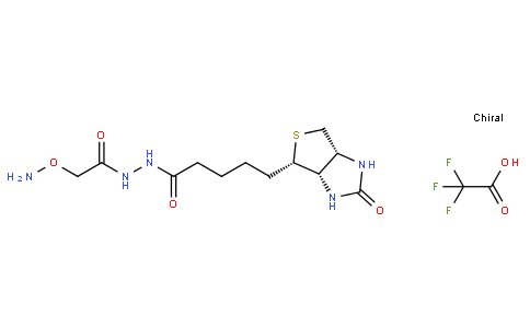 627090-10-2 | ARP [N-(Aminooxyacetyl)-N'-(D-biotinoyl) hydrazine, trifluoroacetic acid salt]
