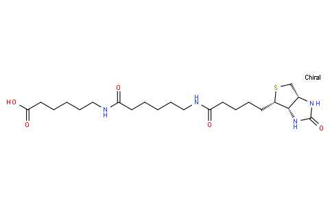 BB10313 | 89889-51-0 | Biotin-XX, Free Acid [6-((6-((Biotinoyl)Amino)Hexanoyl)amino) Hexanoic Acid]