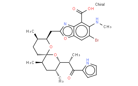 BB10321 | 76455-48-6 | 4-Bromo A-23187, free acid [4-Bromo-calcium Ionophore A23187], [Antibiotic A-23187, 4-Bromo]