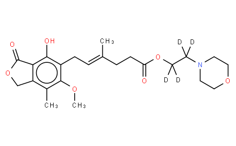 BB10768 | 1132748-21-0 | Mycophenolate Mofetil-d4