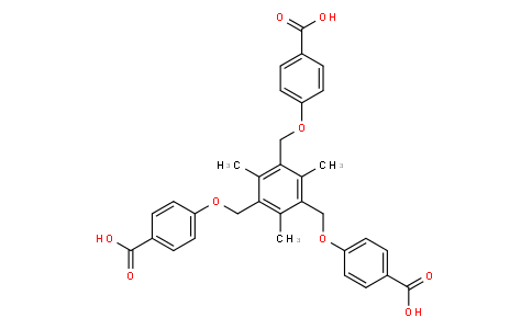 BB10818 | 1401343-31-4 | 4,4',4''-(((2,4,6-trimethylbenzene-1,3,5-triyl)tris(methylene))tris(oxy))tribenzoicacid