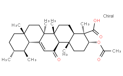 67416-61-9 | 3-O-Acetyl-11-keto-β-boswellic acid from Boswellia serrata