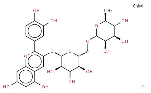 18719-76-1 | Cyanidin 3-rutinoside chloride
