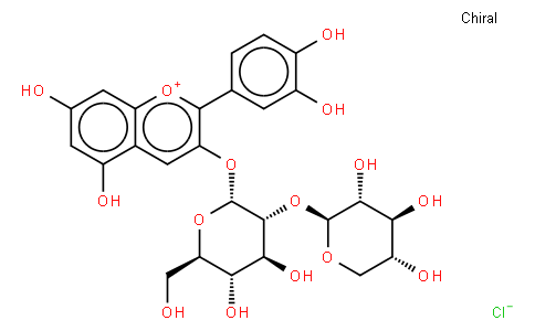 33012-73-6 | Cyanidin 3-sambubioside chloride