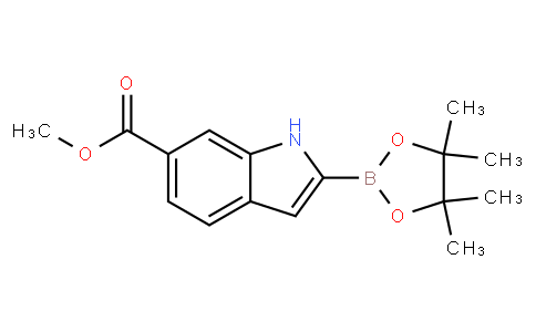 6-Methoxycarbonylindole-2-boronic acid pinacol ester