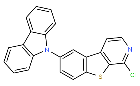 6-(9H-carbazol-9-yl)-1-chlorobenzo[4,5]thieno[2,3-c]pyridine