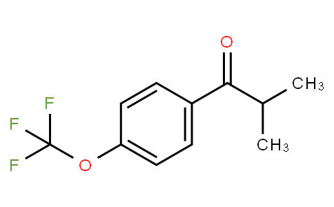 2-Methyl-1-(4-trifluoromethoxyphenyl)- 1-propanone