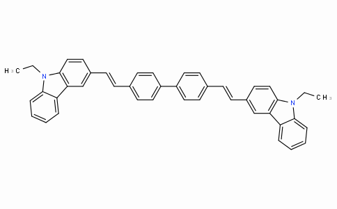 OL10137 | 475480-90-1 | 4,4'-Bis(2-(9-ethyl-9H-carbazol-3-yl)vinyl)-1,1'-biphenyl