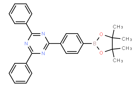 2,4-diphenyl-6-(4-(4,4,5,5-tetramethyl-1,3,2-dioxaborolan-2-yl)phenyl)-1,3,5-triazine