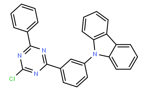 OL10235 | 1268244-56-9 | 9-[3-(4-氯-6-苯基l-[1,3,5]三嗪-2-基)-苯基]-9H-咔唑