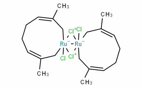 SC10250 | 34801-97-3 | Dichlorobis(μ-chloro)bis[(1,2,3,6,7,8-η)-2,7-dimethyl-2,6-octadien-1,8-diyl]diruthenium(IV)