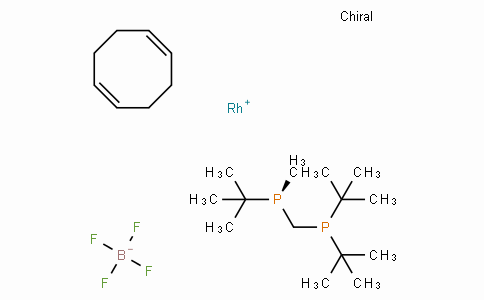 SC10394 | 705945-68-2 | (S)-(+)-t-Butylmethyl(di-t-butylphosphinomethyl)phosphino(1,5-cyclooctadiene)rhodium(I) tetrafluoroborate