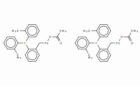 SC10446 | 172418-32-5 | trans-Di(μ-acetato)bis[o-(di-o-tolylphosphino)benzyl]dipalladium(II)