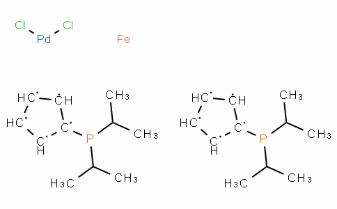 SC10468 | 215788-65-1 | Dichloro[1,1'-bis(di-i-propylphosphino)ferrocene]palladium (II)
