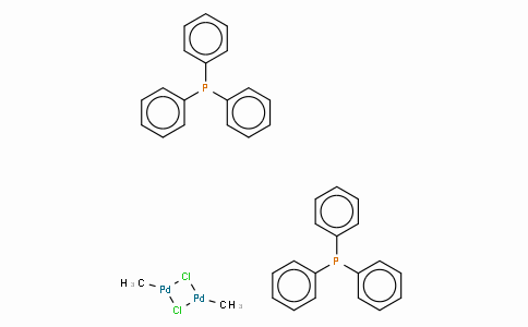 Di-μ-chlorodimethylbis(triphenylphosphine)dipalladium