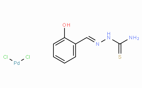 Salicylaldehyde thiosemicarbazone palladium(II) chloride
