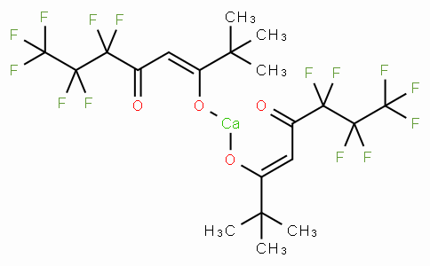 Bis(6,6,7,7,8,8,8-heptafluoro-2,2-dimethyl-3,5-octanedionate)calcium