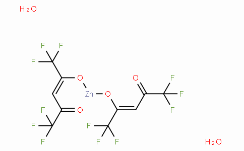SC10880 | 16743-33-2 | Zinc hexafluoroacetylacetonate hydrate