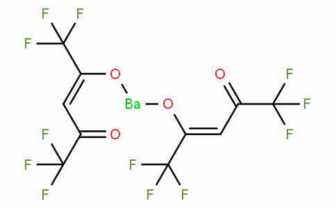 Barium hexafluoroacetylacetonate,  Ba(CF3COCHCOCF3)2