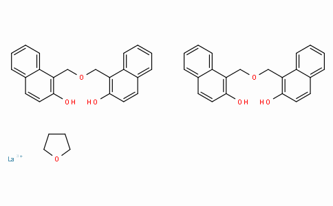 SC10965 | 321837-08-5 | Di-[3-((R)-2,2'-dihydroxy-1,1'-binaphthylmethyl)]ether, lanthanum(III) salt, tetrahydrofuran adduct  SCT-(R)-BINOL