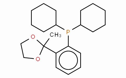 2鈥?(Dicyclohexylphosphino)acetophenone ethylene ketal