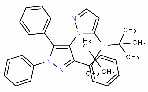 5-(Di-t-butylphosphino)-1',3',5'-triphenyl-1,4'-bi-1H-pyrazole