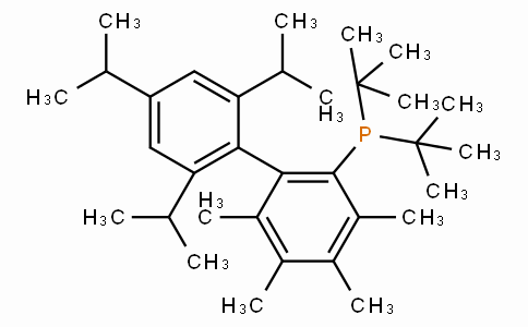 2-Di-t-butylphosphino-3,4,5,6-tetramethyl-2',4',6'-tri-i-propylbiphenyl