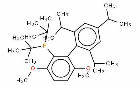 SC11297 | 1160861-53-9 | 2-(Di-t-butylphosphino)-3,6-dimethoxy-2'-4'-6'-tri-i-propyl-1,1'-biphenyl, min.