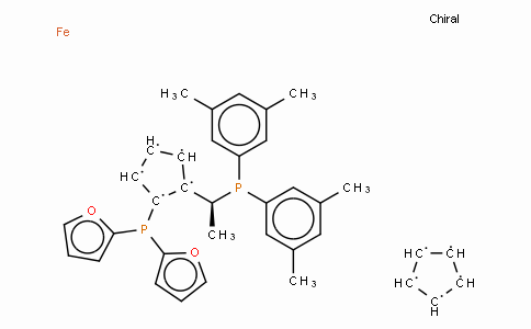 (S)-(+)-1-[(R)-2-(Di-2-furylphosphino)ferrocenyl]ethyldi-3,5-xylylphosphine