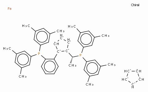 (R)-(+)-1-[(R)-2-(2'-Di-3,5-xylylphosphinophenyl)ferrocenyl]ethyldi-3,5-xylylphosphine