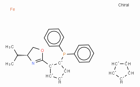 (R,R)-[2-(4'-i-Propyloxazolin-2'-yl)ferrocenyl]diphenylphosphine