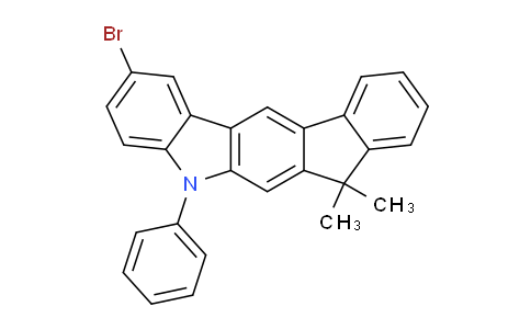 SC119466 | 1257220-44-2 | 2-Bromo-7,7-dimethyl-5-phenyl-5,7-dihydroindeno[2,1-B]carbazole