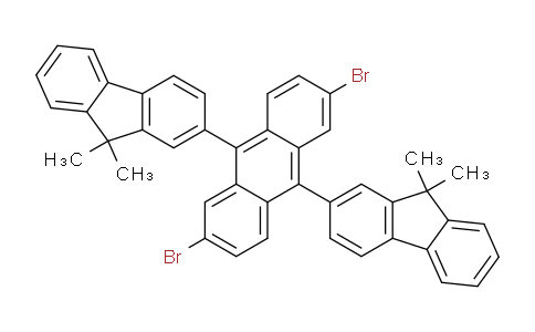 SC120476 | 1154751-57-1 | 2,6-Dibromo-9,10-bis(9,9-dimethyl-9H-fluoren-2-YL)anthracene