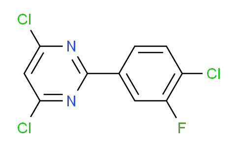 SC121274 | 1190735-18-2 | 4,6-Dichloro-2-(4-chloro-3-fluorophenyl)pyrimidine